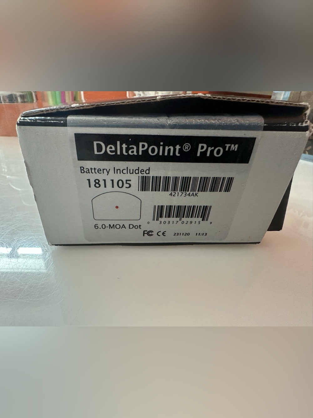 Delta Point Pro Reflex Red Dot Sight. - Picture 3 of 3